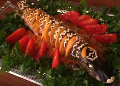Appetizing pike in the oven in foil: a step by step recipe with a photo.