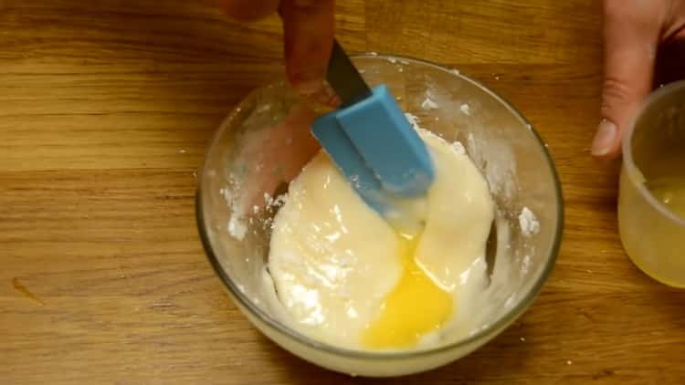 Step by step recipe orange muffin with photo