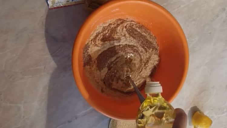 Add butter to make yeast-free bread