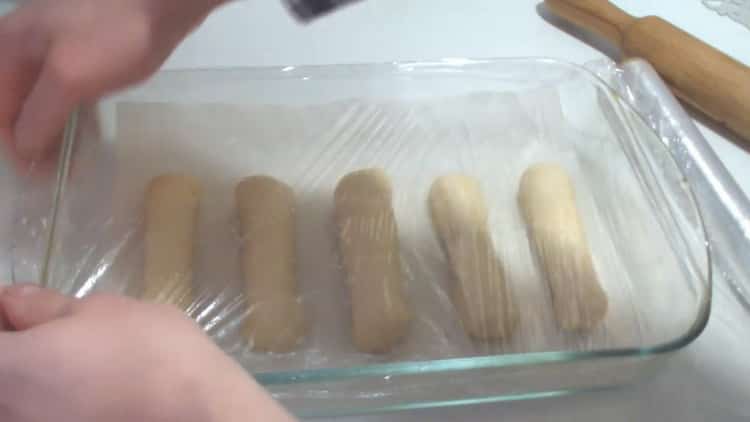 Preheat oven to make hot dog buns