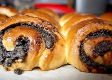 How to learn how to cook delicious poppy seed buns
