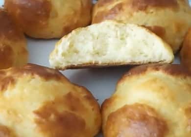 How to learn how to cook delicious buns with cottage cheese