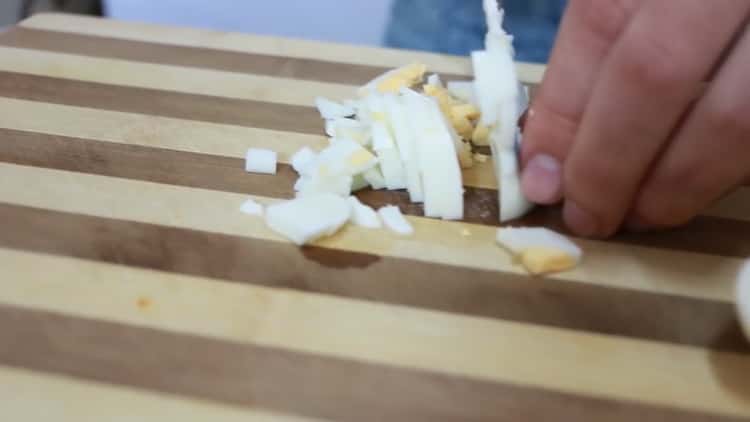 To make a tuna sandwich, prepare the ingredients