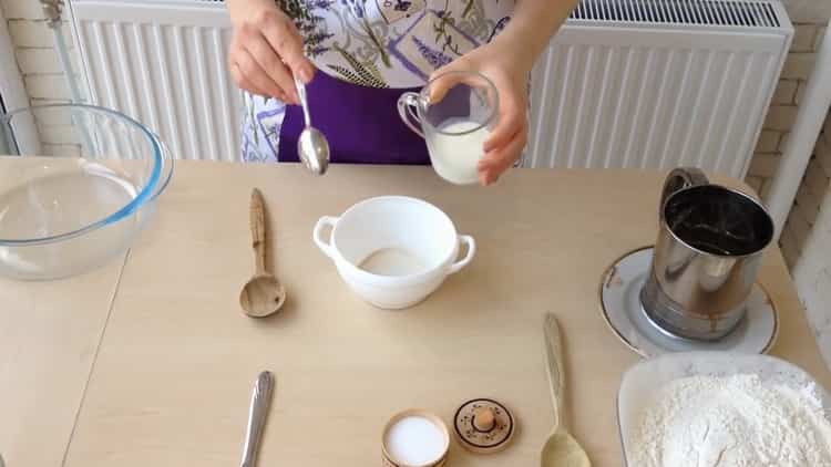 To make cottage cheese cheesecakes, prepare the ingredients