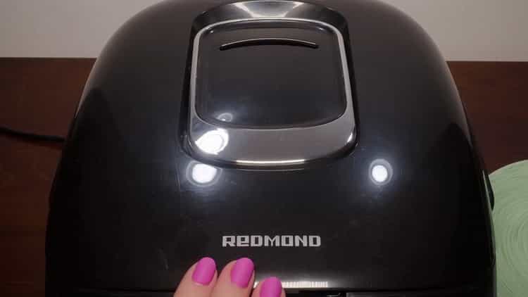 For steaming pink salmon, set the mode