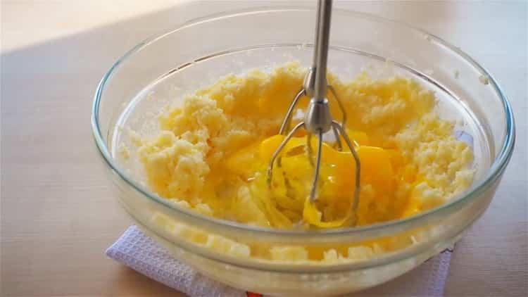 To make a cupcake, make a dough