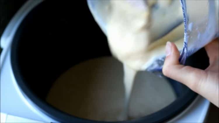 Delicious cupcake in a slow cooker according to a step by step recipe with photo