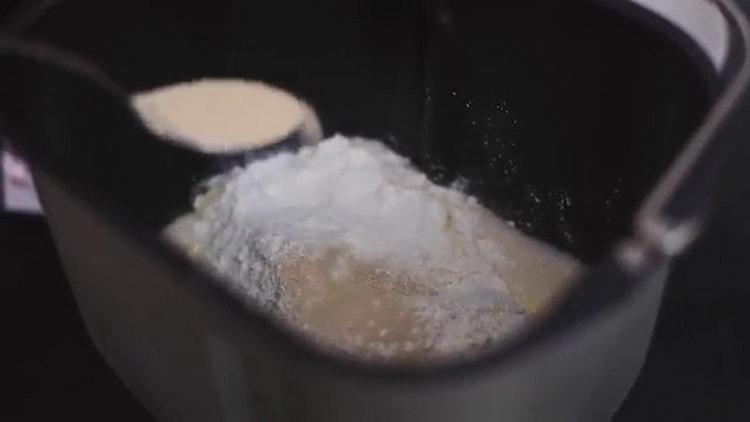 For yeast, add yeast