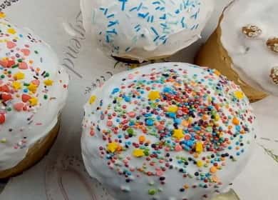 Easter cakes on sour cream - each mistress will succeed