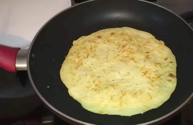 to prepare lazy Hanuriki, fry the dough