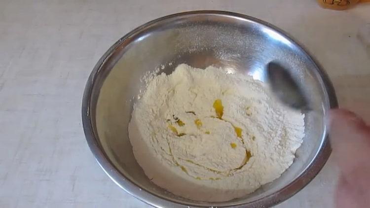 To make tortillas, instead of bread in a pan, mix the ingredients