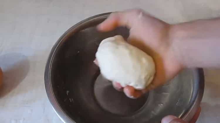 To make flat cakes instead of bread, knead the dough in a pan