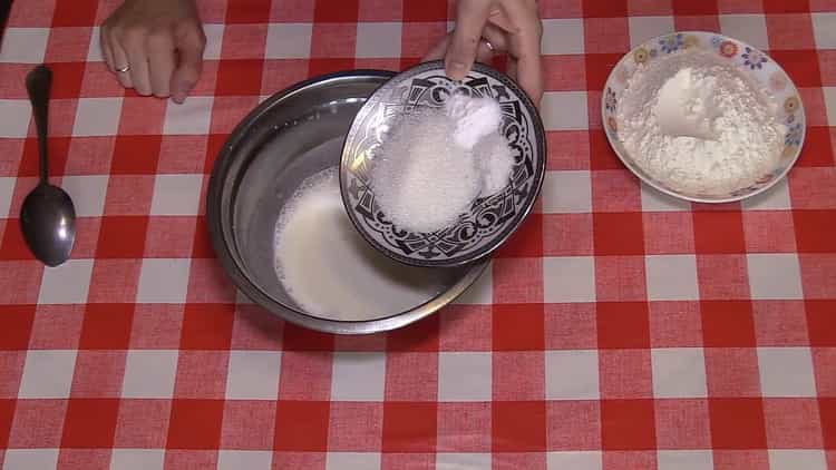 For the preparation of tortillas with potatoes, prepare kefir