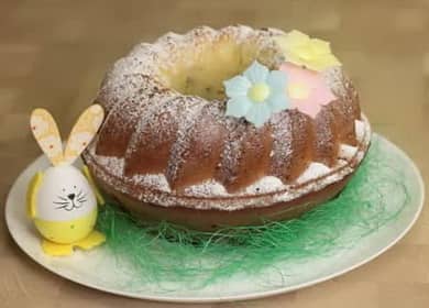 Delicious Easter cake without yeast - a recipe for those who do not have time