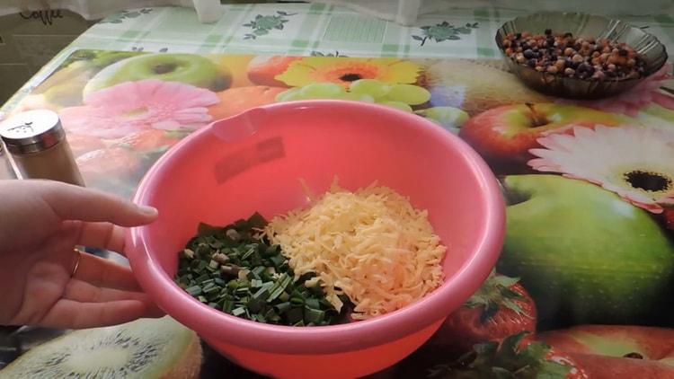 To make lavash pies, prepare the ingredients