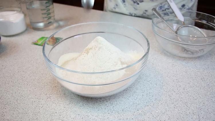 Cooking puff pastry meat pies