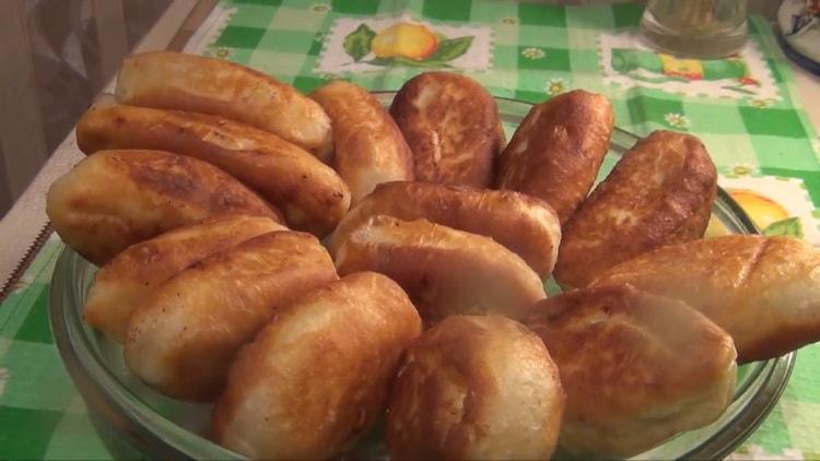 cakes with cottage cheese are ready