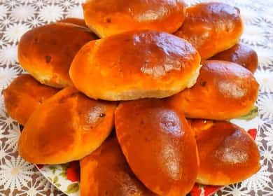 Pumpkin pies: a step by step recipe with photos