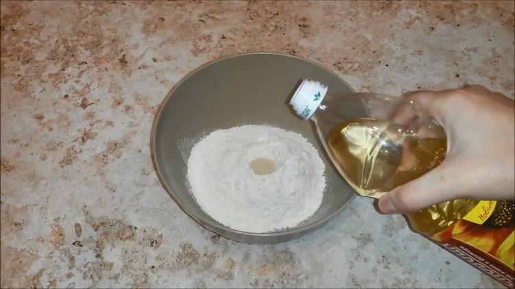 To make pizza with sausage and cheese, add butter