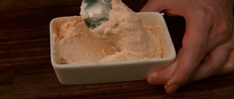 To make shrimp pizza, make the sauce