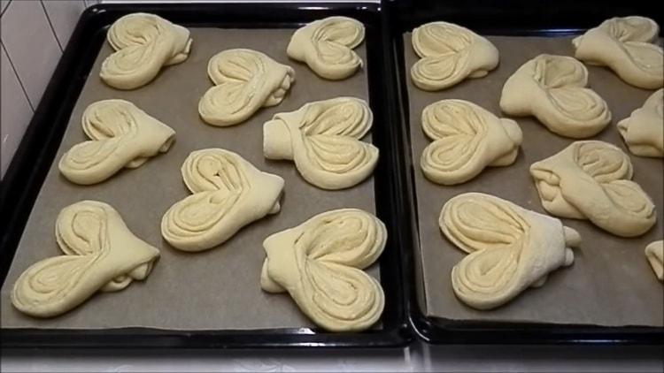 Sugar buns: step by step recipe with photos