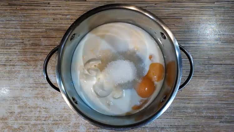 For making buns with twrog. prepare the ingredients