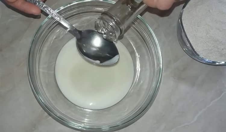 To make rye cakes, prepare the ingredients