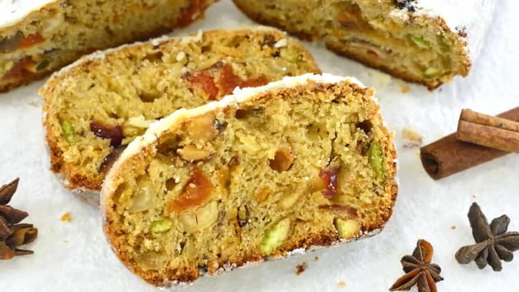 Step by step recipe Christmas cupcake with photo