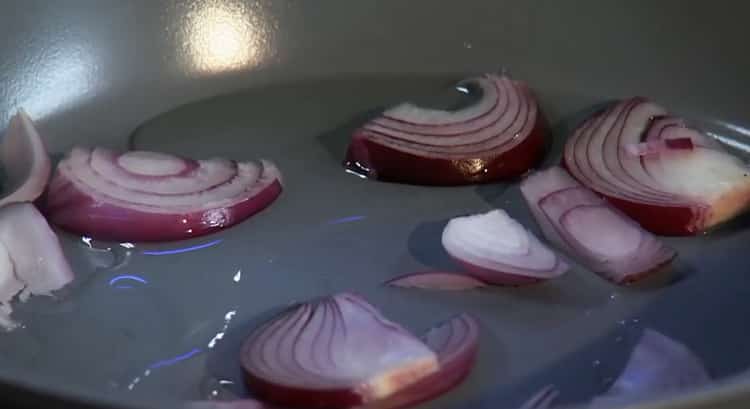 To cook pork with pasta, prepare the ingredients