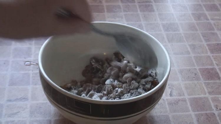 According to the recipe for making an ancient Easter cake, prepare raisins