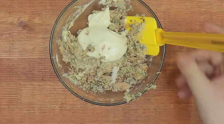 To make tuna tartlets add mayonnaise