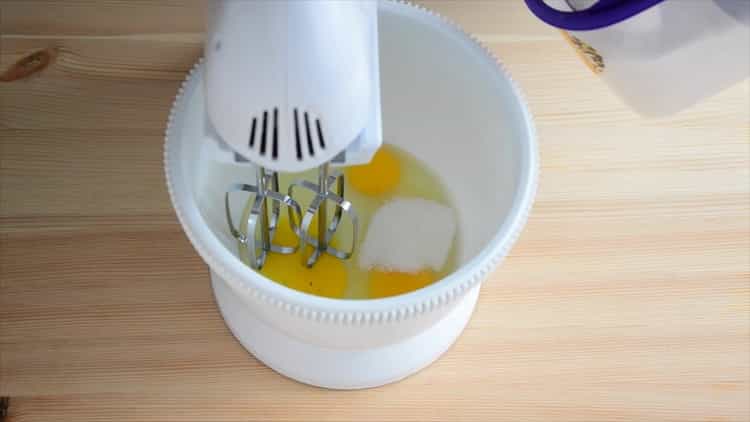 Cooking curd waffles