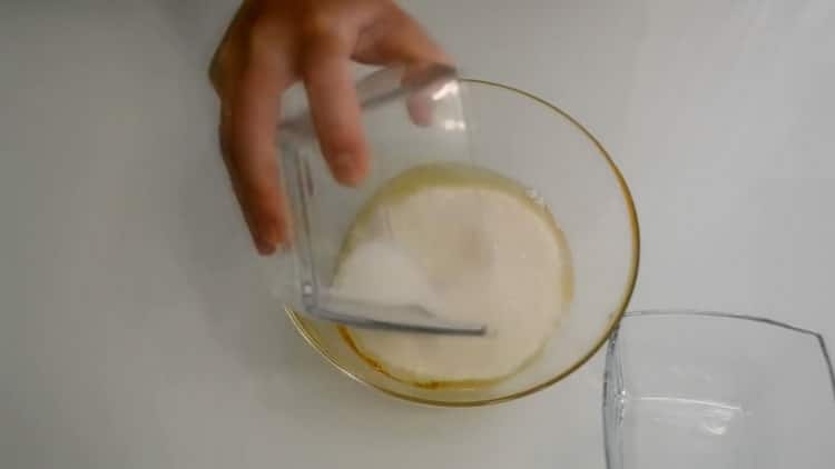 To prepare the dough for wafer rolls, prepare the ingredients