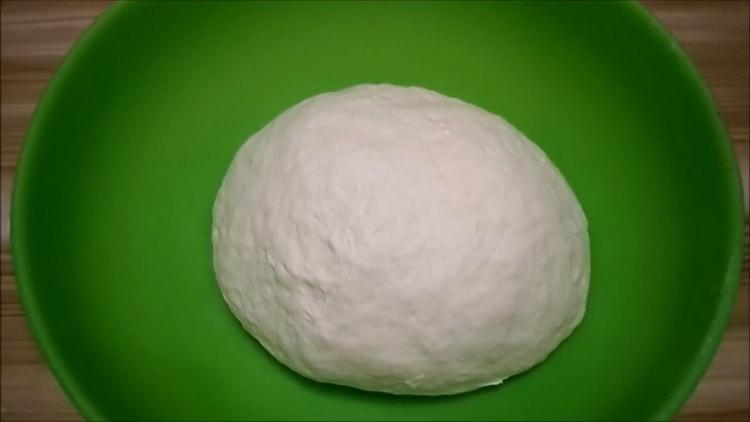 the dough for pasties with vodka is ready