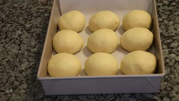 Bun dough like fluff: a step by step recipe with photos