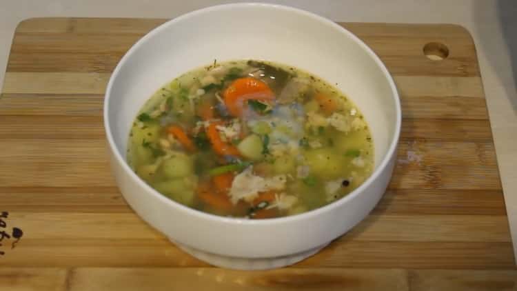 Ear from the head of salmon according to a step-by-step recipe with a photo