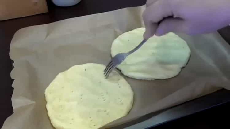 To prepare Finnish cakes, prepare parchment