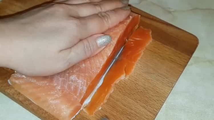 Lightly salted trout - a home-made recipe