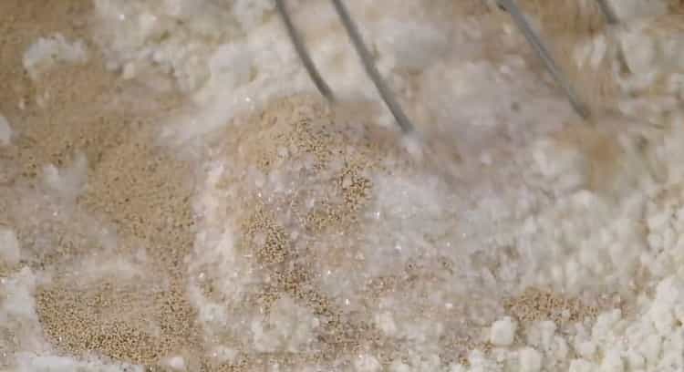 To prepare a khachapuri boat, prepare the oprah