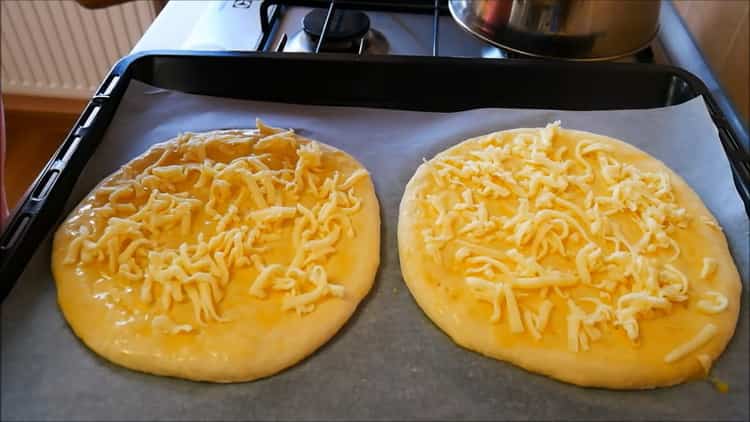 Georgian Khachapuri with Suluguni cheese - a delicious recipe