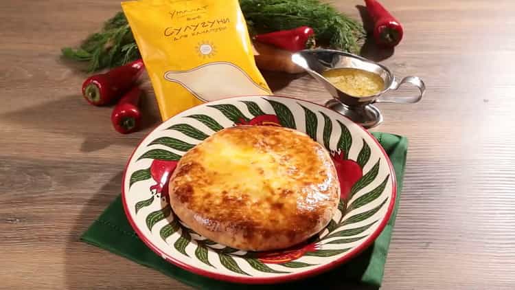 Khachapuri in Imereti Goovo