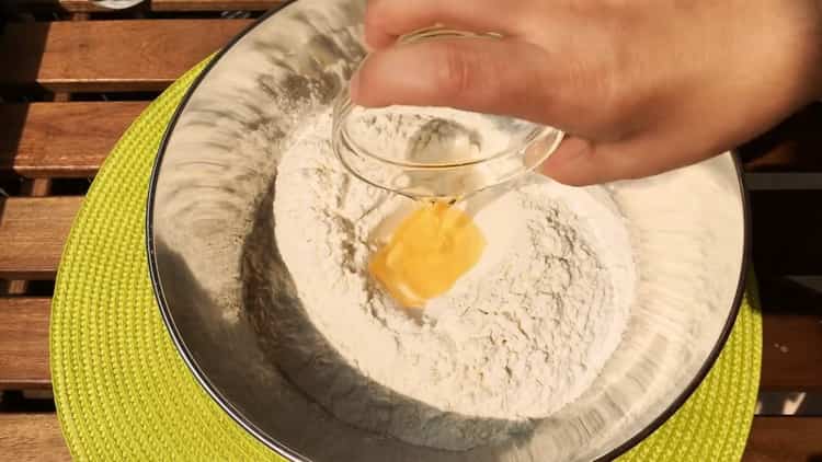 Prepare the ingredients for Khachapuri