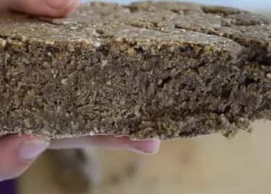 Bread in the oven on kefir without yeast according to a step by step recipe with photo