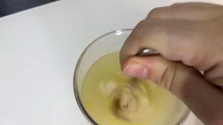 To prepare whey bread, prepare the ingredients