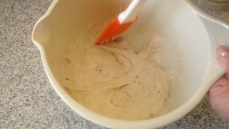 To make bran bread, prepare the ingredients