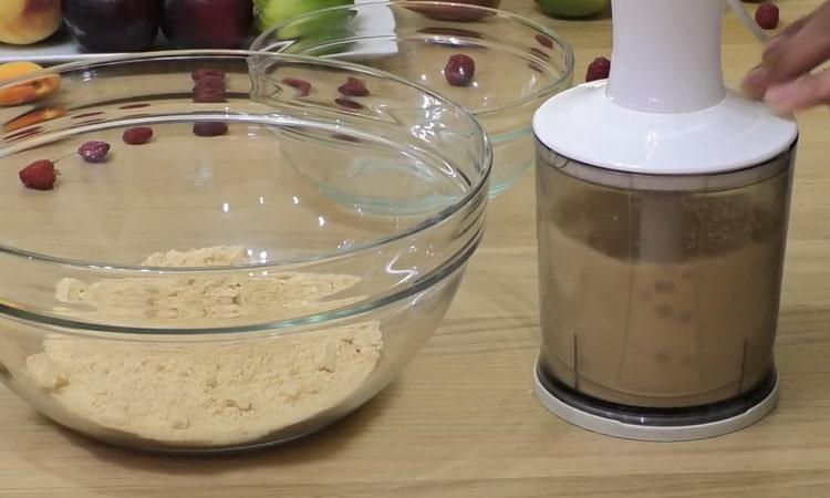 To make New York cheesecake, prepare the ingredients