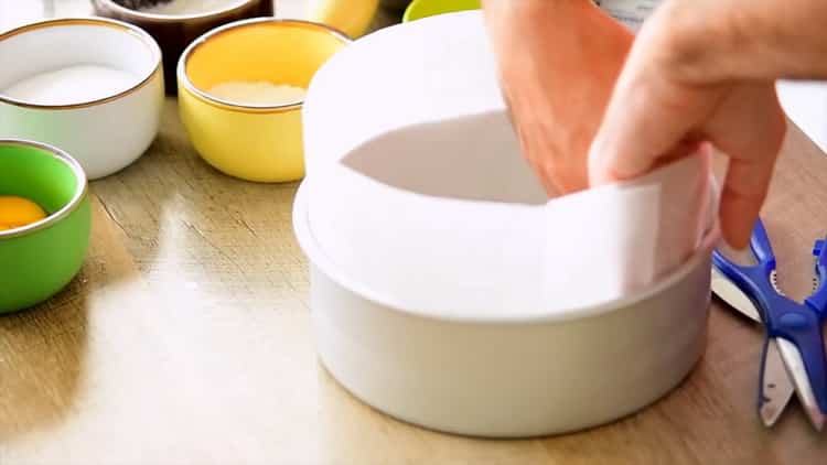 For making Japanese cotton cheesecake. prepare the ingredients