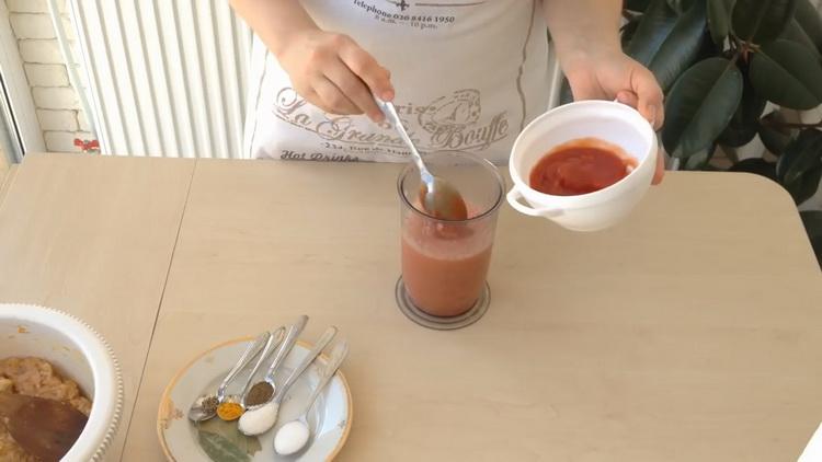 To make pepper, make the sauce