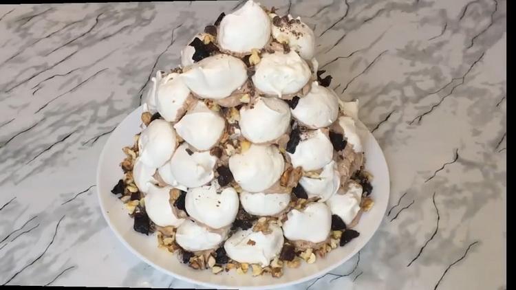 cake count ruins with meringues ready