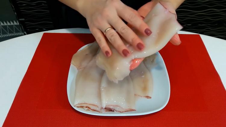 Cooking Stuffed Squids